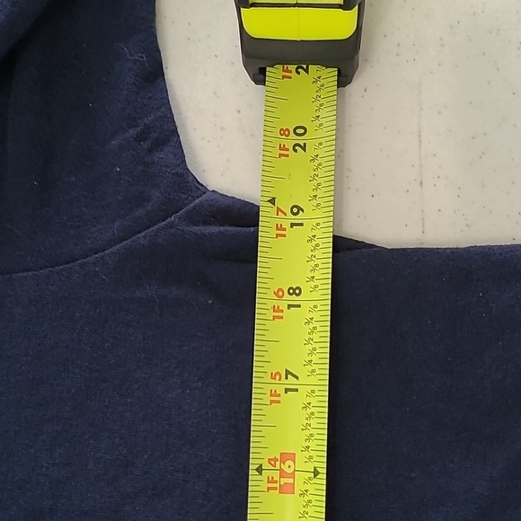 Simply Southern Navy Shirt with Pink Cowboy Boots Design size Medium - Picture 6 of 8